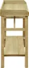 A wooden potting table shown from the front. Náhled obrázku produktu