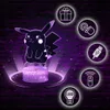 Pokemon Go Pikachu 16 LED Lumière de nuit 3D pour enfants + Voir les images du produit 3