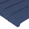 vidaXL Kopfteil mit Ohren Blau 163x23x118/128 cm Stoff Produktbild-Vorschau 5