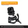 R2B Fahrradklingel, GPS tracker fahrrad, Geeignet für Apple Produktbild-Vorschau 7
