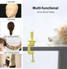 Puppenkopf-Tischklemme, Perückenständer, Mannequin-Halter, Produktbild-Vorschau 2