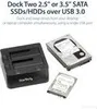 StarTech.com SDOCK2U33, HDD, SSD, SATA, Serial ATA II, Náhled obrázku produktu 11