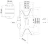 Schwaiger TV Wandhalter MOTION 1 bis 25 kg Produktbild-Vorschau 5