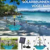 Solarbetriebene Wasserfall-Hängevogelbad-Fontäne – Produktbild-Vorschau 3