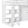 Kinderzimmer Etagenbett mit Rutsche, Schrank, Regalen, Produktbild-Vorschau 26