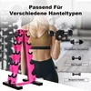 5-Stufiger Stahl-Hantelständer Trainingsregal Heimstudio Produktbild-Vorschau 7