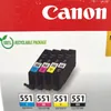 Canon 6509B015, Czarny, Cyjan, Purpurowy, Żółty, 1 szt., Podgląd zdjęcia produktu 10