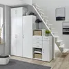 Aufsatzschrank weiß MIAMI-43, B/H/T ca. 70/40/40 cm Produktbild-Vorschau 3