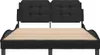 vidaXL Bettgestell ohne Matratze "Zadar" Schwarz 120x200 cm Produktbild-Vorschau 4