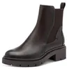 Tamaris Damen Stiefelette Chalsea matt Profilsohle Vegan Produktbild-Vorschau 4