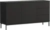MIRJAN24 Kommode Querty 01 K2D3SZ, Loft Wohnzimmer Produktbild-Vorschau 1