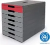 DURABLE Pojemnik z szufladami IDEALBOX PRO 7, Czerwony, Podgląd zdjęcia produktu 6