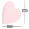 com-four® 200x Mini-Herz als Streudeko - rosa Holz-Herzen Produktbild-Vorschau 6