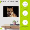 ARTland Poster Wolf Größe: 70x50 cm Produktbild-Vorschau 2