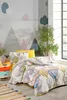 A bedroom scene with a bed, nightstand, and plant. Produktbild-Vorschau