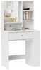 HOMCOM Schminktafel, make-uptafel met spiegel, lades en Productafbeelding-voorbeeld 1