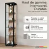 Vitrine en verre K-Möbel (176 x 37 x 33 cm) - Fabriquée en Voir les images du produit 2