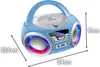 Odtwarzacz CD Cyberlux z oświetleniem LED | Przenośne radio Podgląd zdjęcia produktu 9