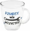 Kubek Szklany 390ml dla Dziadka Kubeczek Szklanka na Dzień Podgląd zdjęcia produktu 5