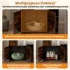 A multipurpose cabinet for cats, shown with different configurations. Voir les images du produit