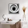 Gerahmtes Poster - Schwarzer Rahmen - Stück Modern Treppe - Produktbild-Vorschau 6