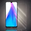 A transparent screen protector is shown next to a smartphone. Produktbild-Vorschau