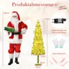 COSTWAY Sztuczna choinka 150 cm ze śniegiem, zginanym Podgląd zdjęcia produktu 3
