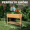 CASARIA Hochbeet 100x40x84cm FSC-Zertifiziert Produktbild-Vorschau 7