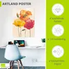 ARTland Poster Bunte Mohnblumen I Größe: 60x80 cm Produktbild-Vorschau 3