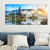 DEQORI Glasbild Echtglas 4x30x60 cm 'Ulun Danu Bratan Produktbild-Vorschau 4