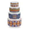 VANCASSO - Lot de 4 boîtes de conservation en porcelaine Voir les images du produit 1