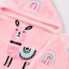Strandtuch-Poncho für Kinder mit Kapuze - Lama, 170 cm Produktbild-Vorschau 3