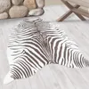 Etosha Zèbre antidérapant tapis tissé à plat rectangle Voir les images du produit 7
