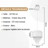 ZMH Lampa wisząca lampa wisząca do salonu lampa wisząca do Podgląd zdjęcia produktu 12
