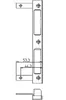 SSF W-Schließblech 170x20x8 mEinl.o. Befw. Edels. Produktbild-Vorschau 6