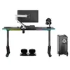 ULTRADESK IRON BLACK Gaming-Schreibtisch, 132,5x60,5 cm, Produktbild-Vorschau 4