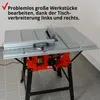 HECHT 8254 Tischkreissäge mit Gestell | 2000W 230V | 2 x Produktbild-Vorschau 8