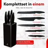 Smile SNS-6 6-piece block knife set black Anteprima dell’immagine prodotto 5