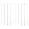 10x Pulsara Kunststoff-Weidezaunpfahl PRO - 1,05 m weiß Produktbild-Vorschau 8