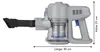 CLEANmaxx Akku-Zyklon-Staubsauger 22,2V - hellgrau/blau Produktbild-Vorschau 6