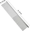 scarlet pet | Fellpflegekamm »Fury« aus Edelstahl 19 cm Produktbild-Vorschau 2
