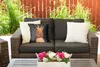 MuchoWow® Outdoor Kissen - Ananas - Gold - Farbe - Schwarz Produktbild-Vorschau 5