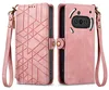 Per Nothing Phone 3a Geometric Design Custodia a libro con Anteprima dell’immagine prodotto 2