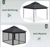 WOLTU Pavillon 3x3 m, Moskitonetz, wasserdicht stabil, Produktbild-Vorschau 5