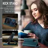 Galaxy A33 5G Hülle, Retro Kunstledertasche mit Produktbild-Vorschau 5