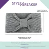 styleBREAKER Damen Strick Stirnband mit Knoten und Perl Produktbild-Vorschau 5