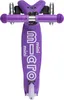 Micro Kinderroller Mini Micro Deluxe faltbar LED lila Produktbild-Vorschau 1