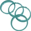 4X Zentrierringe 70,0 x 66,6 mm türkis Felgen Ringe  Produktbild-Vorschau 1