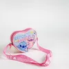 Umhängetasche Stitch Rosa 15,0 x 14,0 x 4,0 cm Produktbild-Vorschau 5