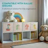 Navaris Aufbewahrungsbox Kinderzimmer - 4er Set - 33 x 33cm Produktbild-Vorschau 3